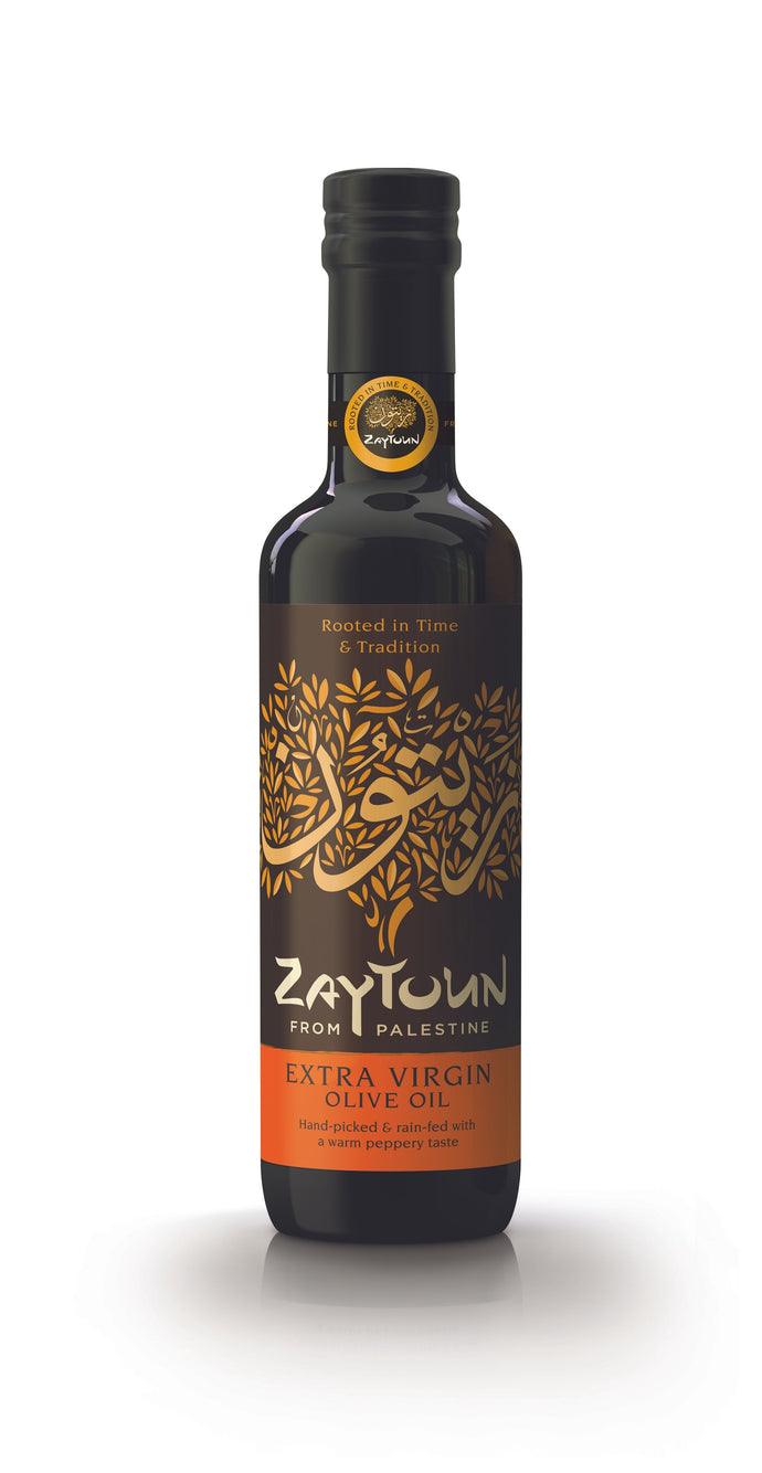 Zaytoun Extra Virgin Olive Oil Case of 6 x 500ml bottles BB2