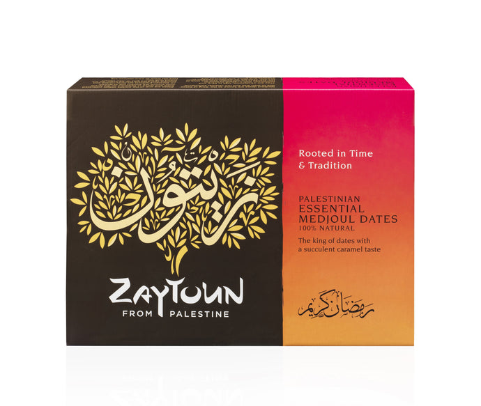 Zaytoun Palestinian Essential Medjoul Dates Large/Jumbo Size - 5kg box BB2