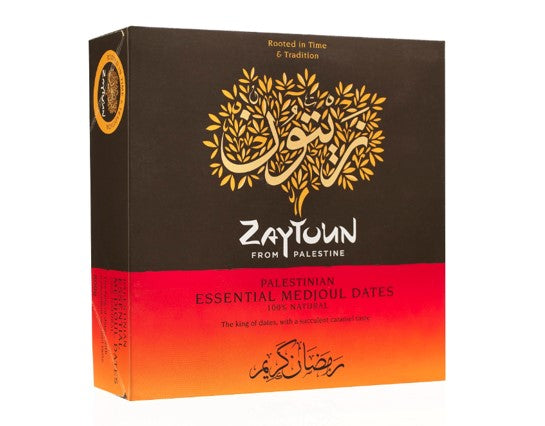 Zaytoun Palestinian Essential Medjoul Large/ Jumbo Size Dates Case of 6x800g boxes ME8