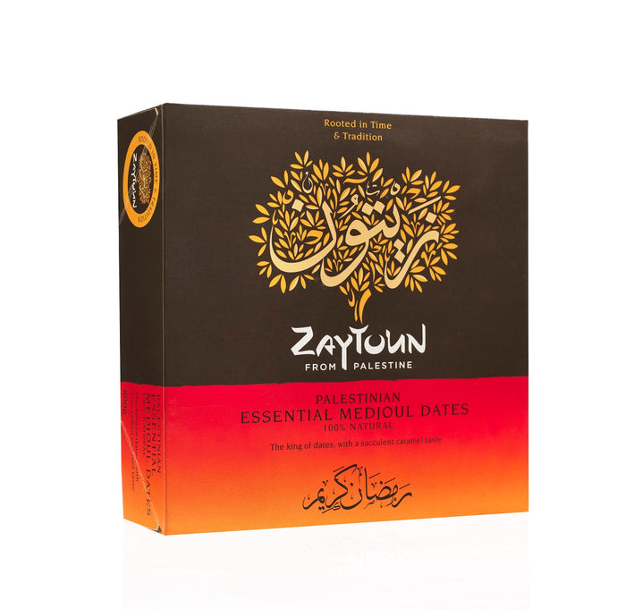 Zaytoun Palestinian Essential Medjoul Large/ Jumbo Size Dates Case of 6x800g boxes BL8